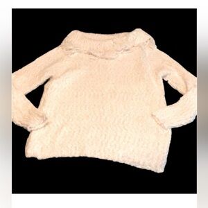 size large cream color Doe & Rae super soft sweater